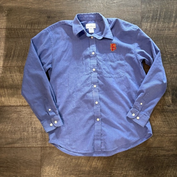 Cutter & Buck Tops - Cutter & Buck Florida State University FSU Blue Casual Button-Down Shirt
